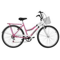 Bicicleta Aro 26 Ultra Bikes New Summer Bicolor 6 Marchas