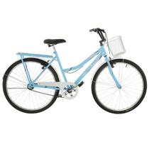 Bicicleta Aro 26 Ultra Bikes Summer V-Break Azul Bebê/Branco