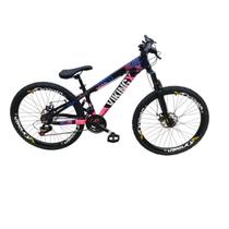 Bicicleta Aro 26 Vikingx Tuff 25 Aluminio 24 Velocidades Pneu Cravudo