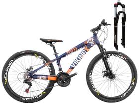 Bicicleta Aro 26 VikingX Tuff25 21v Freios Mecânicos e Trava