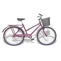 Bicicleta Aro 26 Wendy Modelo Poti Com Cesta Cores