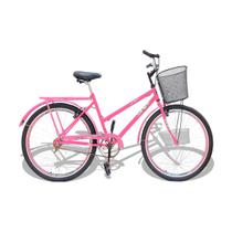 Bicicleta Aro 26 Wendy Modelo Poti Com Cesta Cores