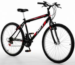 Bicicleta Aro 26 XGT Sport Infantil Adulto 18 Marchas Freio VBrake