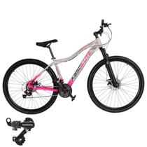 Bicicleta Aro 29 Absolute Hera Aro 29 Aluminio Feminina 24 Velocidades Mtb Cambio Shimano Traseiro Freio Disco Mecanico ..