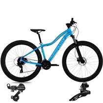 Bicicleta Aro 29 Absolute Hera Feminina 24 Velocidades Aluminio Freio Disco Mecanico Cambios Shimano..