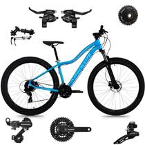 Bicicleta Aro 29 Absolute Hera Feminina 24 Velocidades Cambios Shimano e Trocadores