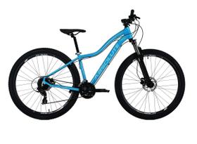 Bicicleta Aro 29 Absolute Hera Feminina Câmbios Shimano 24v K7 Freio a Disco Hidráulico Garfo Com Trava - Azul