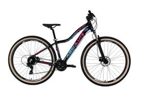Bicicleta Aro 29 Absolute Hera Feminina Câmbios Shimano 24v K7 Freio a Disco Hidráulico Garfo Com Trava Pneu Faixa Bege - Preto Bicicleta Aro 29 Absolute Hera Feminina Câmbios Shimano 24v K7 Freio a Disco Hidráulico Garfo Com Trava Pneu Faixa Bege - Preto