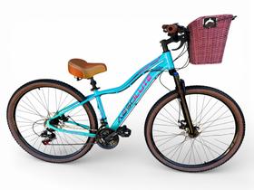 Bicicleta Aro 29 Absolute Hera Feminina Retrô Vintage 21v Alumínio Confortável Cesta Selim 2 Molas Bicicleta Aro 29 Absolute Hera Feminina Retrô Vintage 21v Alumínio Confortável Cesta Selim 2 Molas