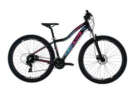 Bicicleta Aro 29 Absolute Hera Feminina Shimano 24v K7 Freio a Disco Hidráulico Garfo Com Trava - Preta Bicicleta Aro 29 Absolute Hera Feminina Shimano 24v K7 Freio a Disco Hidráulico Garfo Com Trava - Preta