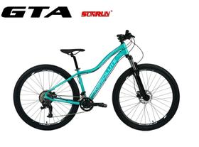 Bicicleta Aro 29 Absolute Hera Kit 2x9 Gta Sunrun Freio Disco K7 11/36 Pedivela 24/38d Garfo com Trava - Verde