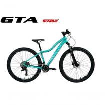 Bicicleta Aro 29 Absolute Hera Kit 2x9 Gta Sunrun Freio Disco K7 11/36 Pedivela 24/38d Garfo Trava - Verde Tam.15