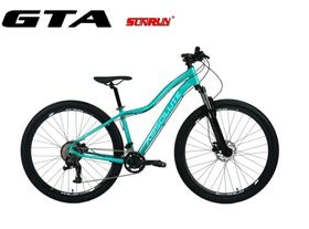 Bicicleta Aro 29 Absolute Hera Kit 2x9 Gta Sunrun Freio Disco K7 Garfo com Trava Verde