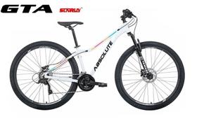 Bicicleta Aro 29 Absolute Mia 3 Kit 2x9 Gta Sunrun Freio Disco K7 11/36 Pedivela 24/38d Garfo com Trava - Branco