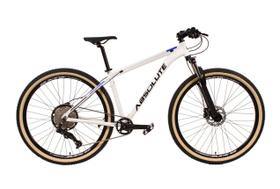 Bicicleta Aro 29 Absolute Nero 4 12v Garfo com Trava K7 11/50 Freios Hidráulicos Kit 1x12 Pneu com Faixa Bege - Branco - KSW