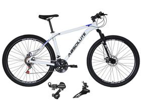 Bicicleta Aro 29 Absolute Nero 4 Alumínio 21v Cabeamento Interno Câmbios Shimano Freio a Disco - Branco