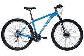 Bicicleta Aro 29 Absolute Nero 4 Cabeamento Interno 21v Alumínio Freio a Disco Garfo Suspensão - Azul