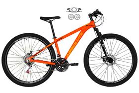 Bicicleta Aro 29 Absolute Nero 4 Cabeamento Interno 21v Freio a Disco Hidráulico Alumínio Garfo Suspensão - Laranja