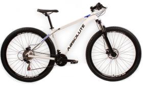 Bicicleta Aro 29 Absolute Nero 4 Cabeamento Interno 27v Freio Hidráulico K7 Garfo com Trava - Branco