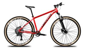 Bicicleta Aro 29 Absolute Nero 5 12v Garfo Trava no Guidão Freios Hidráulicos com Pneu Faixa - Vermelho