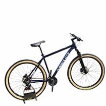 Bicicleta Aro 29 Absolute Nero 5 21v Alumínio Mtb Freio Mecânico Suspensão 80mm Pneu Faixa Amarela