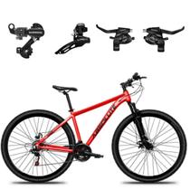 Bicicleta Aro 29 Absolute Nero 5 24 Velocidades Alumínio MTB Câmbios e Trocadores SHIMANO