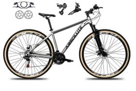 Bicicleta Aro 29 Absolute Nero 5 24v Câmbios Shimano Tz Freio Hidráulico(óleo)Suspensão Pneu Faixa