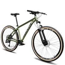 Bicicleta Aro 29 Absolute Nero 5 Aluminio 12v Garfo C/trava K7 Freios Hidráulicos Kit 1x12 Pneu C/faixa - Oliva