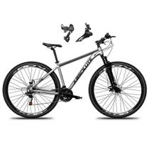 Bicicleta Aro 29 Absolute Nero 5 Alumínio 21v Câmbios Shimano Freio A Disco - Cinza Bicicleta Aro 29 Absolute Nero 5 Alumínio 21v Câmbios Shimano Freio A Disco - Cinza