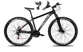 Bicicleta Aro 29 Absolute Nero 5 Alumínio 21v Câmbios Shimano Freio A Disco - Preto