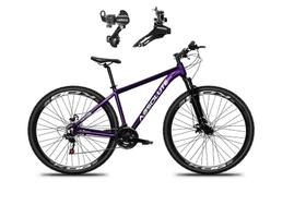 Bicicleta Aro 29 Absolute Nero 5 Alumínio 21v Câmbios Shimano Freio A Disco - Roxo
