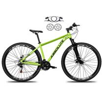 Bicicleta Aro 29 Absolute Nero 5 Alumínio 21v Freio A Disco Hidráulico Garfo Suspensão - Verde