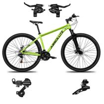 Bicicleta Aro 29 Absolute Nero 5 Aluminio 24 Velocidades Cambios Shimano e Trocadores Freio Disco Mecanico Mtb