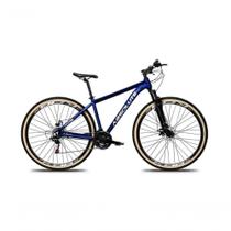 Bicicleta Aro 29 Absolute Nero 5 Alumínio 27v K7 Freio Disco Mecânico Garfo Suspensão Pneu Com Faixa - Azul Bicicleta Aro 29 Absolute Nero 5 Alumínio 27v K7 Freio Disco Mecânico Garfo Suspensão Pneu Com Faixa - Azul