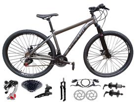 Bicicleta Aro 29 Absolute Nero 5 Alumínio Câmbios Shimano K7 Freio a Disco Hidráulico 24v Garfo com Trava Mountain Bike