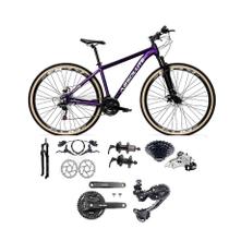 Bicicleta Aro 29 Absolute Nero 5 Câmbio Shimano Deore e Altus 27v Freio Hidráulico Garfo Trava Pneu com Faixa Roxo Bicicleta Aro 29 Absolute Nero 5 Câmbio Shimano Deore e Altus 27v Freio Hidráulico Garfo Trava Pneu com Faixa Roxo