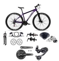 Bicicleta Aro 29 Absolute Nero 5 Câmbio Shimano Deore e Altus 27v Freio Hidráulico Garfo Trava