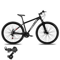 Bicicleta Aro 29 Absolute Nero 5 Cambio Shimano Traseiro 24 Velocidades Freio Disco Mecanico