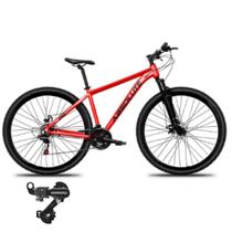 Bicicleta Aro 29 Absolute Nero 5 Cambio Shimano Traseiro 24 Velocidades Freio Disco Mecanico