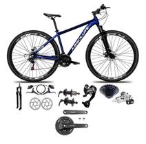 Bicicleta aro 29 Absolute Nero 5 Câmbios 27v Shimano Altus Freios Hidráulicos - Azul Bicicleta aro 29 Absolute Nero 5 Câmbios 27v Shimano Altus Freios Hidráulicos - Azul