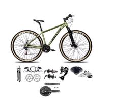 Bicicleta aro 29 Absolute Nero 5 Câmbios 27v Shimano Altus Freios Hidráulicos Pneu com Faixa - Oliva Bicicleta aro 29 Absolute Nero 5 Câmbios 27v Shimano Altus Freios Hidráulicos Pneu com Faixa - Oliva