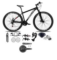 Bicicleta aro 29 Absolute Nero 5 Câmbios 27v Shimano Altus Freios Hidráulicos - Preto