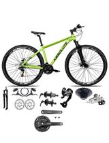 Bicicleta aro 29 Absolute Nero 5 Câmbios 27v Shimano Altus Freios Hidráulicos - Verde