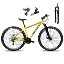 Bicicleta Aro 29 Absolute Nero 5 Câmbios Shimano 24v Garfo com Trava no Ombro