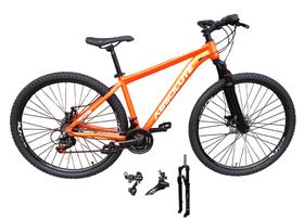 Bicicleta Aro 29 Absolute Nero 5 Câmbios Shimano Alumínio Garfo com Trava Mountain Bike 24v Bicicleta Aro 29 Absolute Nero 5 Câmbios Shimano Alumínio Garfo com Trava Mountain Bike 24v