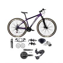Bicicleta Aro 29 Absolute Nero 5 Câmbios Shimano Deore/altus 27v Freio A Oléo Garfo C/trava Pneu C/faixa -roxo Bicicleta Aro 29 Absolute Nero 5 Câmbios Shimano Deore/altus 27v Freio A Oléo Garfo C/trava Pneu C/faixa -roxo