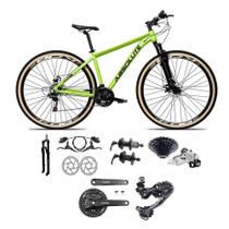 Bicicleta Aro 29 Absolute Nero 5 Câmbios Shimano Deore/altus 27v Freio A Oléo Garfo C/trava Pneu C/faixa -verde Bicicleta Aro 29 Absolute Nero 5 Câmbios Shimano Deore/altus 27v Freio A Oléo Garfo C/trava Pneu C/faixa -verde