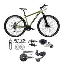 Bicicleta Aro 29 Absolute Nero 5 Câmbios Shimano Deore E Altus 27v Freio Hidraulico Garfo C/trava -oliva Bicicleta Aro 29 Absolute Nero 5 Câmbios Shimano Deore E Altus 27v Freio Hidraulico Garfo C/trava -oliva