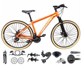Bicicleta Aro 29 Absolute Nero 5 Câmbios Shimano Deore e Altus Freio Hidráulico K7 Garfo com Trava 27v Pneu com Faixa Bicicleta Aro 29 Absolute Nero 5 Câmbios Shimano Deore e Altus Freio Hidráulico K7 Garfo com Trava 27v Pneu com Faixa