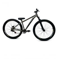 Bicicleta Aro 29 Absolute Nero 5 Freeride Single Freio A Disco Hidraulico Shimano Garfo Com Trava Rodas Vmaxx- Cinza Bicicleta Aro 29 Absolute Nero 5 Freeride Single Freio A Disco Hidraulico Shimano Garfo Com Trava Rodas Vmaxx- Cinza